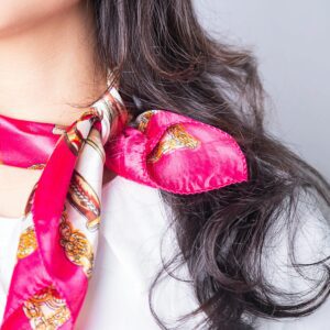 Luxury Silk Scarf - Women's Designer Square Scarf