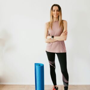 Athletic Leggings - Women's High-Waisted Yoga Pants